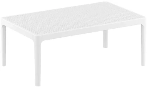 Sky White 100χ60χ40εκ. Τραπεζι Πολ/νιου