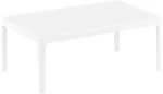 Sky White 100χ60χ40εκ. Τραπεζι Πολ/νιου