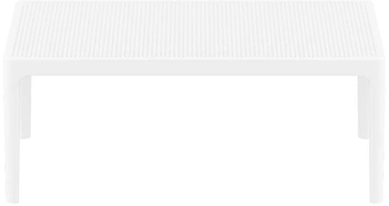 Sky White 100χ60χ40εκ. Τραπεζι Πολ/νιου