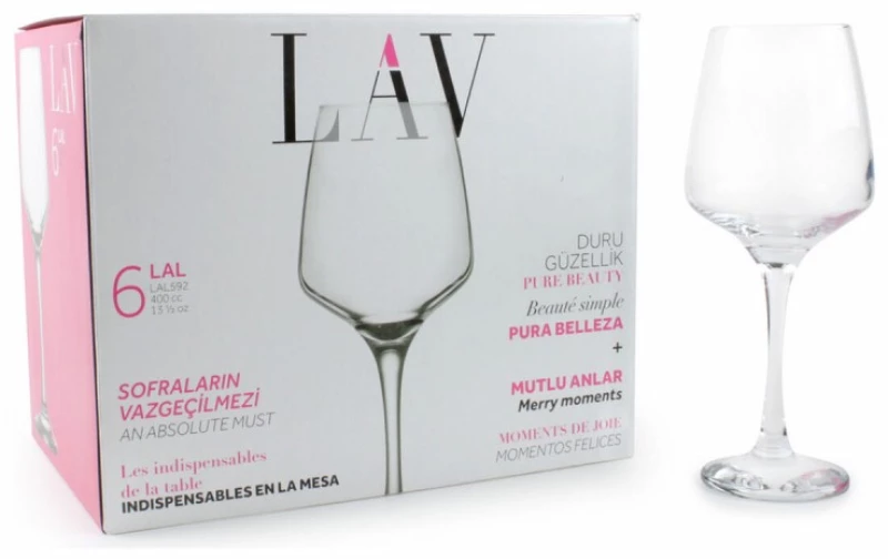 Σετ Ποτηριών Lav Lal 400 Cc (6 Pcs)