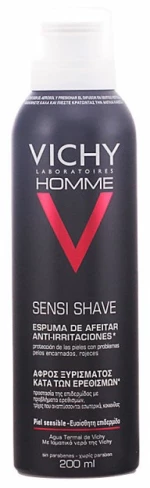 Αφρός Ξυρίσματος Vichy Homme Shaving Foam (200 Ml)