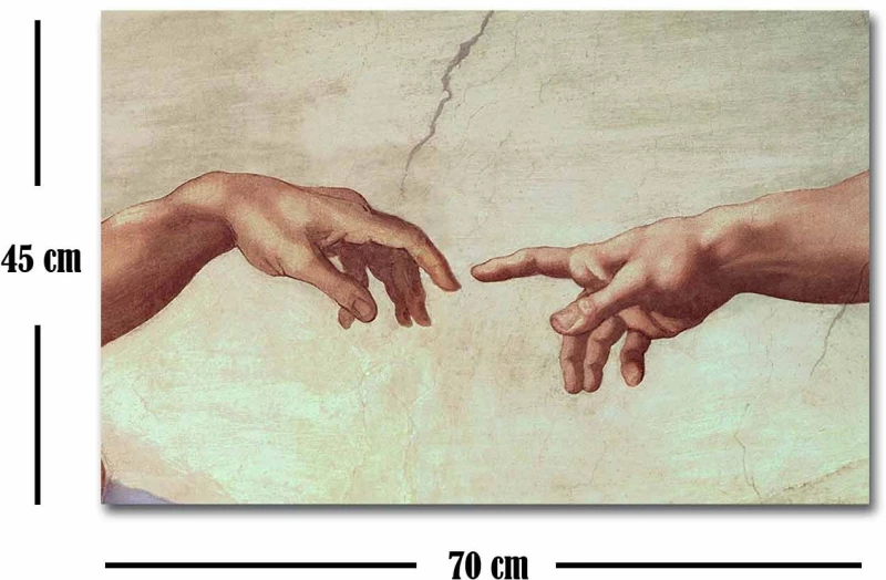 Πίνακας "klik-1411" Από Mdf Με Ψηφιακή Εκτύπωση 45x3x70