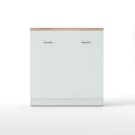 Κομότα Kom2d 80x33x85εκ Λευκή-σονόμα