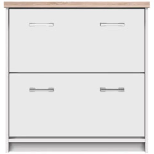 Παπουτσοθήκη Top Mix 80x27x85cm Λευκή-σονόμα