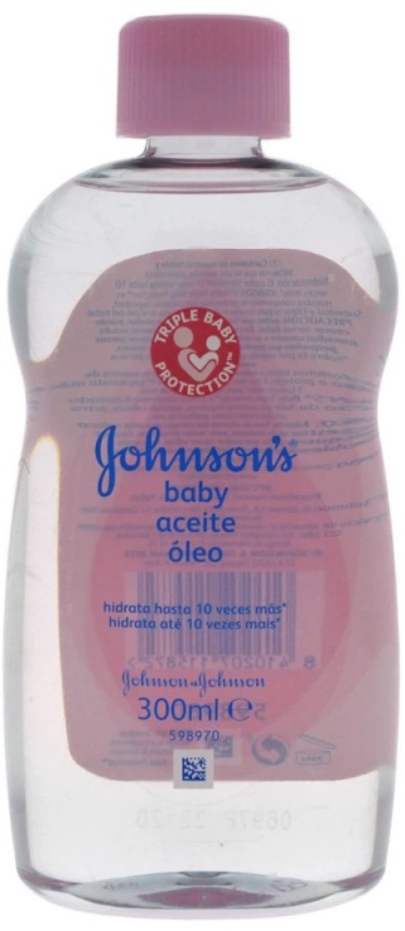 Ενυδατικό Λάδι Johnson's Μωρό (300 Ml)