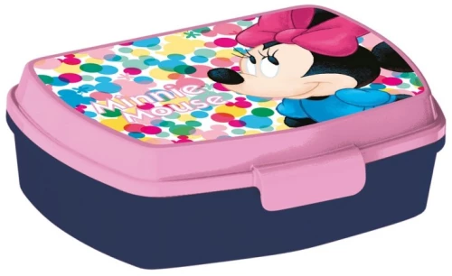 Κουτί Για Sandwich Minnie Mouse Lucky Πλαστική Ύλη Ροζ (17 X 5.6 X 13.3 Cm)