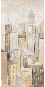 Πίνακας "πόλη" Καμβάς 60x120cm