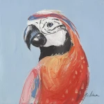 Πίνακας "ζωϊκό Βασίλειο" Καμβάς 30x30cm
