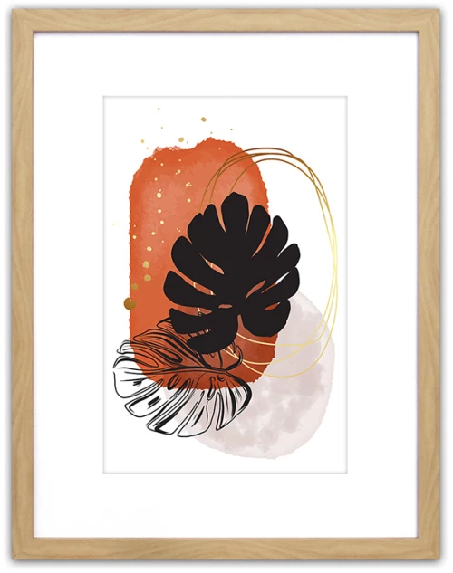 Πίνακας Σε Κορνίζα Πλαστικό 'abstract' 35x45x1.8cm