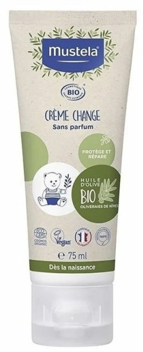 Προστατευτική Κρέμα Πάνας Mustela Bio Μωρό (75 Ml)