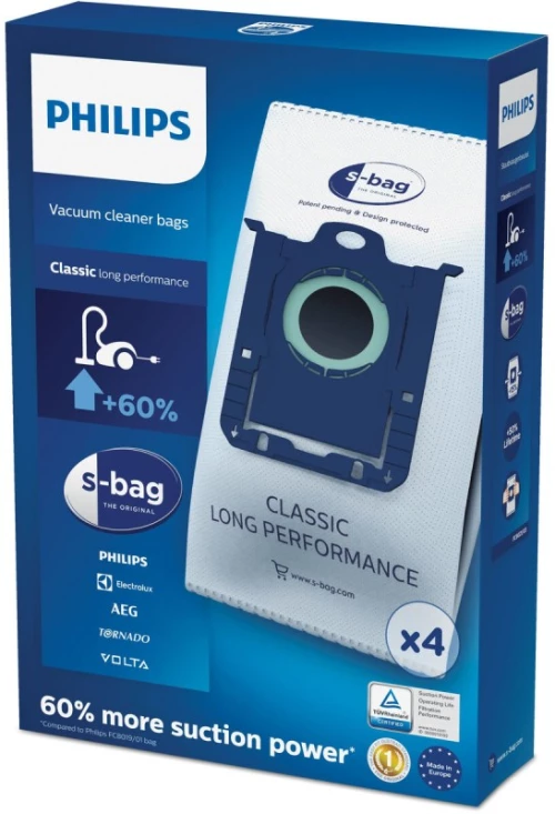 Σακούλα Αντικατάστασης Για Την Ηλεκτρική Σκούπα Philips Fc8021/03 4 Uds