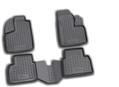 Fiat Doblo 11/2000-12/2009 Πατ.μαρκ.λαστιχο Σκαφακια (μαυρο) - 4 Τεμ.