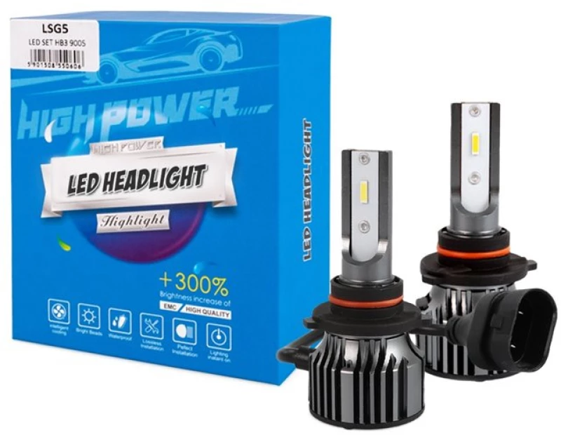 Hβ3 9005 1224v 6.500k 5.000lm 50w Csp1860 Led Lsg Series +300% Kit M-tech - 2 Τεμ.