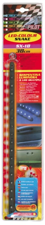 Tainia Σε Πλαστικη Βαση 18 Led 12v 38 Cm Κοκκινο-1 Τεμ.