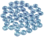 Διακοσμητικα Strass Μπλε 50τμχ. 8mm