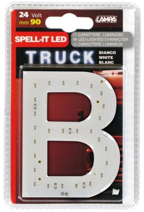 Γραμμα B Λευκο 24v Led
