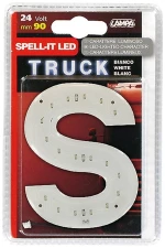 Γραμμα S Λευκο 24v Led