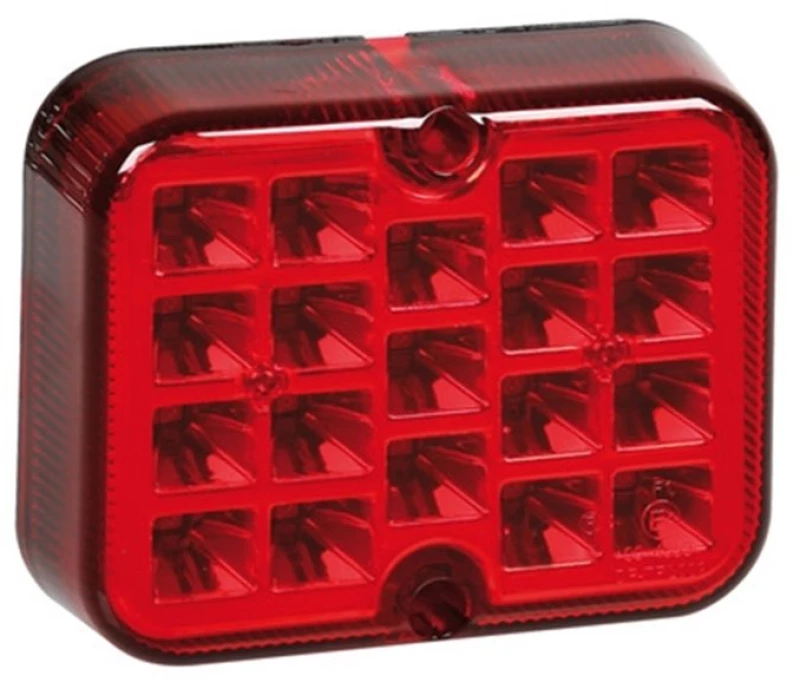 Πισω Φαναρι Ομιχλησ 12/24v (κοκκινο - 19 Led - 81 Χ 100mm) - 1 Τεμ.