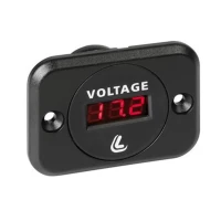 Βολτομετρο Ψηφιακο Σε Πριζα Ext-9 6-30v Led 60x48,5x40mm