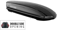 Μπαγκαζιερα Οροφησ Mania 460 Duo Black (μαυρη/γυαλιστερη) Menabo