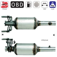 Φιλτρο Dpf Κορδιεριτη Mercedes Sprinter 209/211/213/215/309/311/313/315/411/509/511/515 2.1td Cdi 2148cc 2006-2010