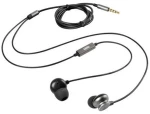 Ακουστικα Με Μικροφωνο Snug Αλουμινιου Extra Bass 120cm Gold Line