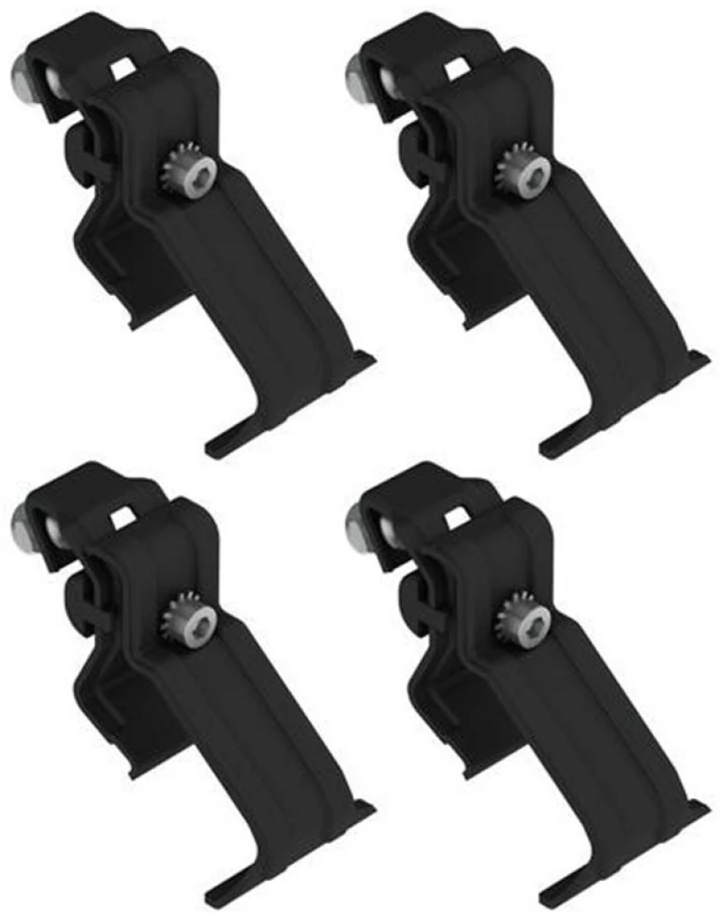 Clamp Kit Ακρα (ποδια) Για Μπαρεσ Snap Steel K-2 Nordrive - 4 Tem