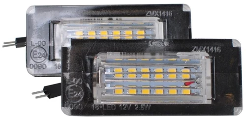 Mini Φωτα Πινακιδασ Led 2τεμ. M-tech