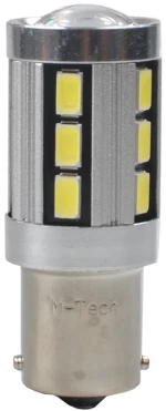 P21w 12v Ba15s Led 18xsmd5730 Premium Λευκο (μονοπολικο) Blister 2τεμ. M-tech