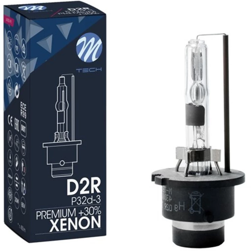 D2r 35w 4.300k P32d-3 12/24v Premium Ανταλλακτικη Λαμπα M-tech - 1τεμ