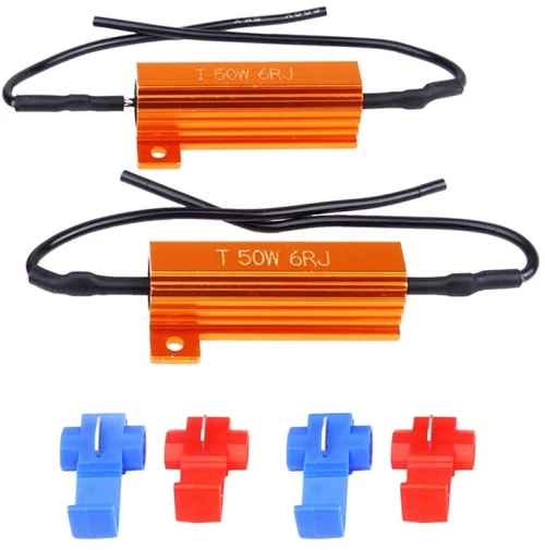 Αντισταση /canceller/can-bus 50w/6ohm 12v Αμιο - 2 Τεμ.