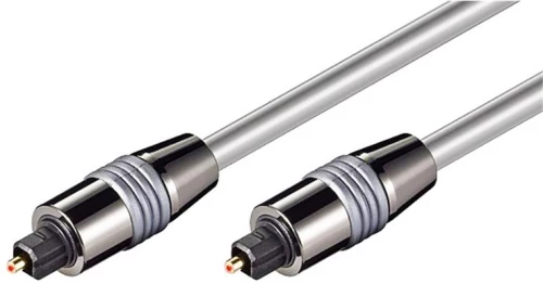 Powertech Καλώδιο Toslink Cab-o005, Od 6.0mm, 0.5m, Metal