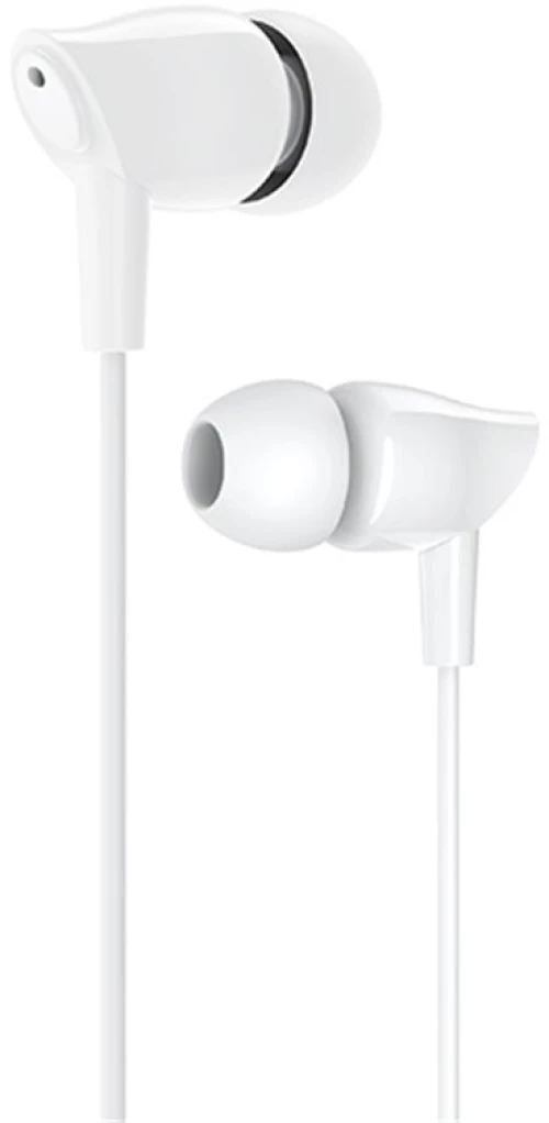 Usams Earphones Με Μικρόφωνο Ep-37, 10mm, 3.5mm, 1.2m, Λευκά