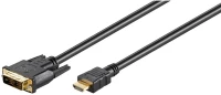 Goobay Καλώδιο Dvi-d Σε Hdmi 51581, 3m, Μαύρο