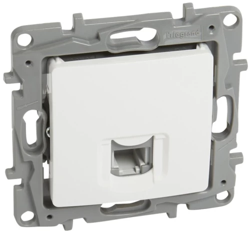 Legrand Πρίζα Rj11 764569, Λευκή