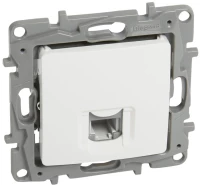Legrand Πρίζα Rj11 764569, Λευκή
