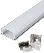 Optonica Ράγα Για Καλωδιοταινία Led 5190, Μεταλλική, 1m