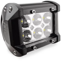 Amio Led Προβολέας Οχημάτων Awl17, Ip67, 9-36v, 18w, 95x77mm, Μαύρος