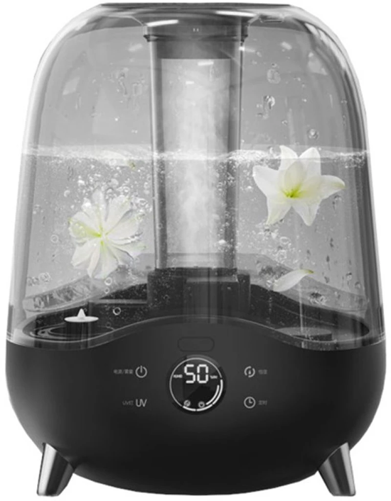Deerma Υγραντήρας F327w, Με Χρονοδιακόπτη, 5l, Μαύρος