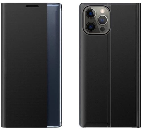 Powertech Θήκη Sleep Mob-1714 Για Iphone 13 Pro Max, Μαύρη