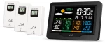 Life Continental Quad Display Weather Station With 3 Outdoor Sensors