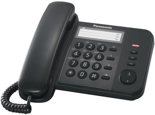 Kx-ts 520ex2b Panasonic Μαυρο Ενσυρμ. Τηλ