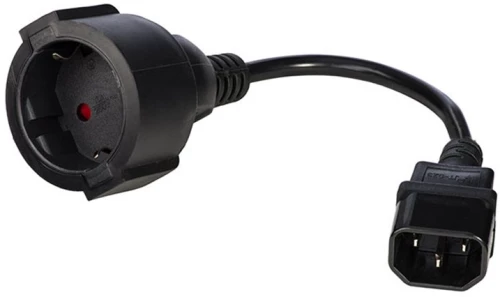 Akyga Ak-pc-10a Extension Power Cord Cee 7/4 / C14 15cm