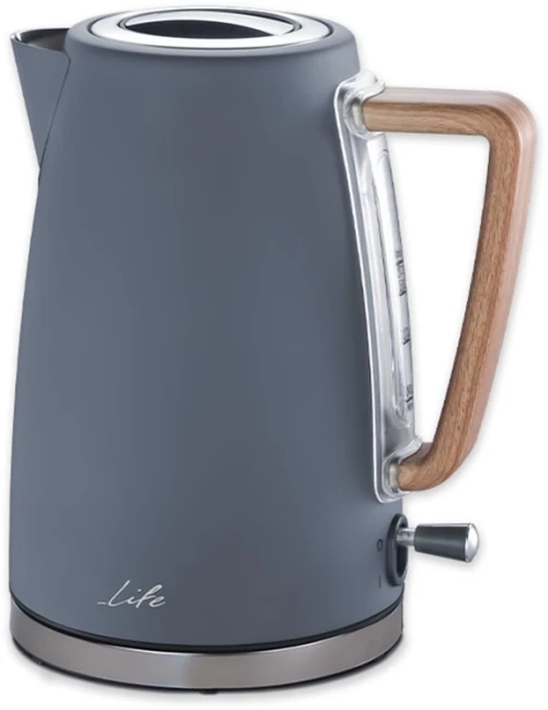 Life Ritz Grey Electric Kettle 1.7l
