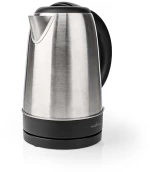 Nedis Kawk340eal Electric Kettle 1.7l Stainless Steel Aluminium / Black
