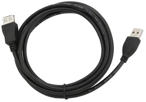 Καλώδιο Επέκτασης Usb Gembird Ccp-usb2-amaf-6n (1,8 M) Μαύρο