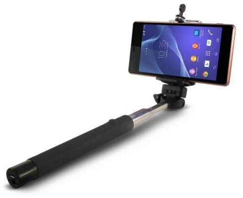 Επεκτάσιμο Κοντάρι Selfie Bluetooth Ksix 45 Mah Μαύρο
