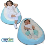 Πολυθρονάκι-ρηλάξ Baby Jem (γκρι)