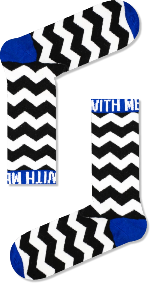 Vtex Socks Unisex Κάλτσες Μπλε With Me
