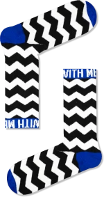 Vtex Socks Unisex Κάλτσες Μπλε With Me